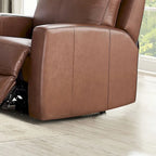 Hydeline Vienna Zero Gravity Power Recline and Headrest Top Grain Leather Recliner