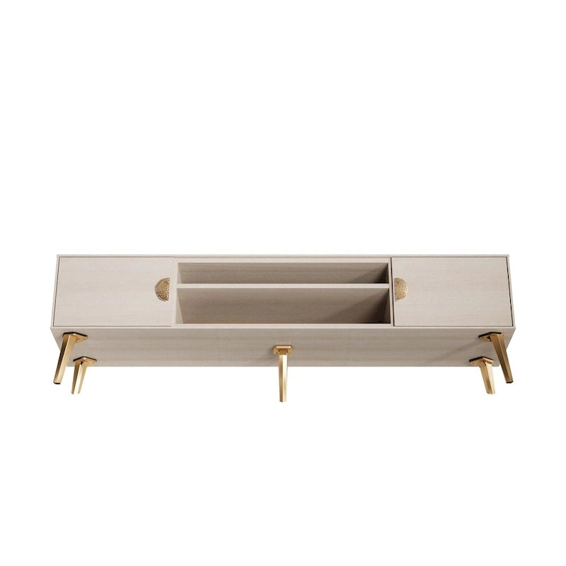 Manhattan Comfort Haley 70.9  Mid-Century Modern TV Stand