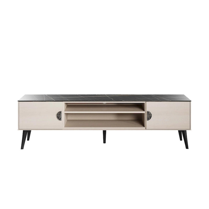 Manhattan Comfort Haley 70.9  Mid-Century Modern TV Stand