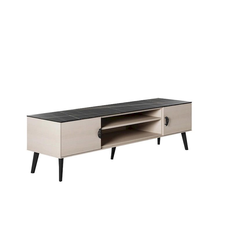 Manhattan Comfort Haley 70.9  Mid-Century Modern TV Stand
