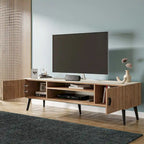 Manhattan Comfort Haley 70.9  Mid-Century Modern TV Stand