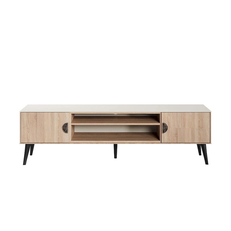 Manhattan Comfort Haley 70.9  Mid-Century Modern TV Stand