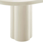 Caspian 72  Oval Concrete Dining Table