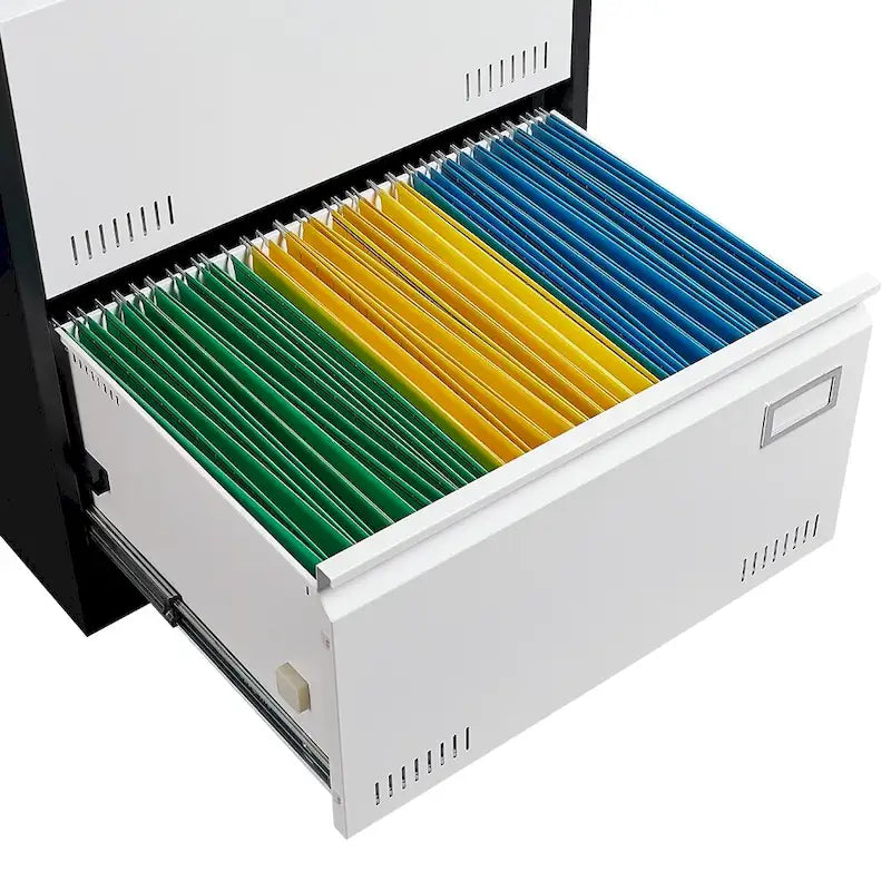 3 Drawer Metal Lateral File Cabinet with Lock,Office Vertical Files Cabinet ,Locking Metal File Cabinet,Assembly Required