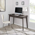 Caffoz Home Office Modern Writing Desk with Drawer and USB Hub