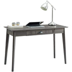 Caffoz Home Office Modern Writing Desk with Drawer and USB Hub