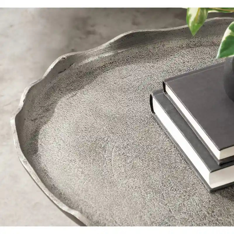 Kate and Laurel Alessia Oval Coffee Table