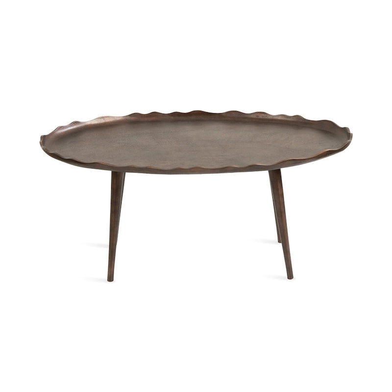 Kate and Laurel Alessia Oval Coffee Table