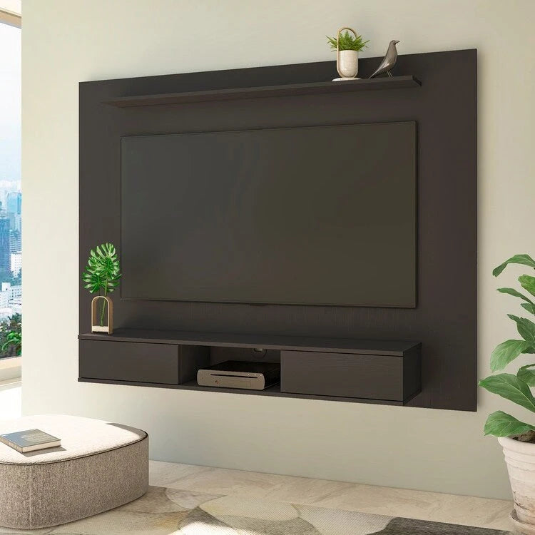 Zola Multi Storage Wall Media Center for up to 70 inch TVs, Entertainment Center with Storage, Floating TV Stand