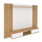 Zola Multi Storage Wall Media Center for up to 70 inch TVs, Entertainment Center with Storage, Floating TV Stand