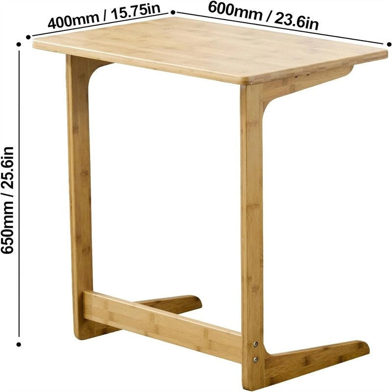 Table C Shaped end Table - 15.75 D x 23.6 W x 25.6 H