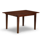 East West Furniture Norfolk Kitchen Dining Table - a Rectangle Wooden Table Top with Butterfly Leaf (Finish Color Options)