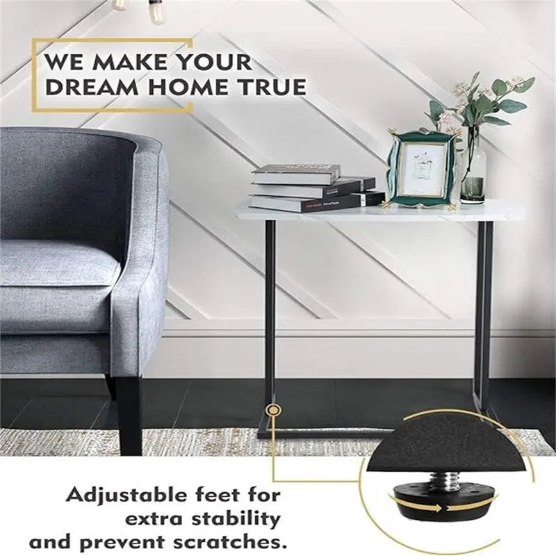 Wooden End Table Anti-Scratch Tabletop