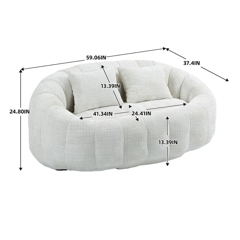 Bean Bag sofa Lazy Sofa Durable Comfort Lounger High Back Bean Bag Chair Couch for Adults and Kids, Indoor & Outdoor