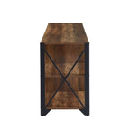 Wood Media Console TV Stand Entertainment Center