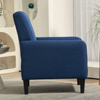 Minimalist Elegant Style Armchair with Solid Wood Frame Construction and New Soft Sponge